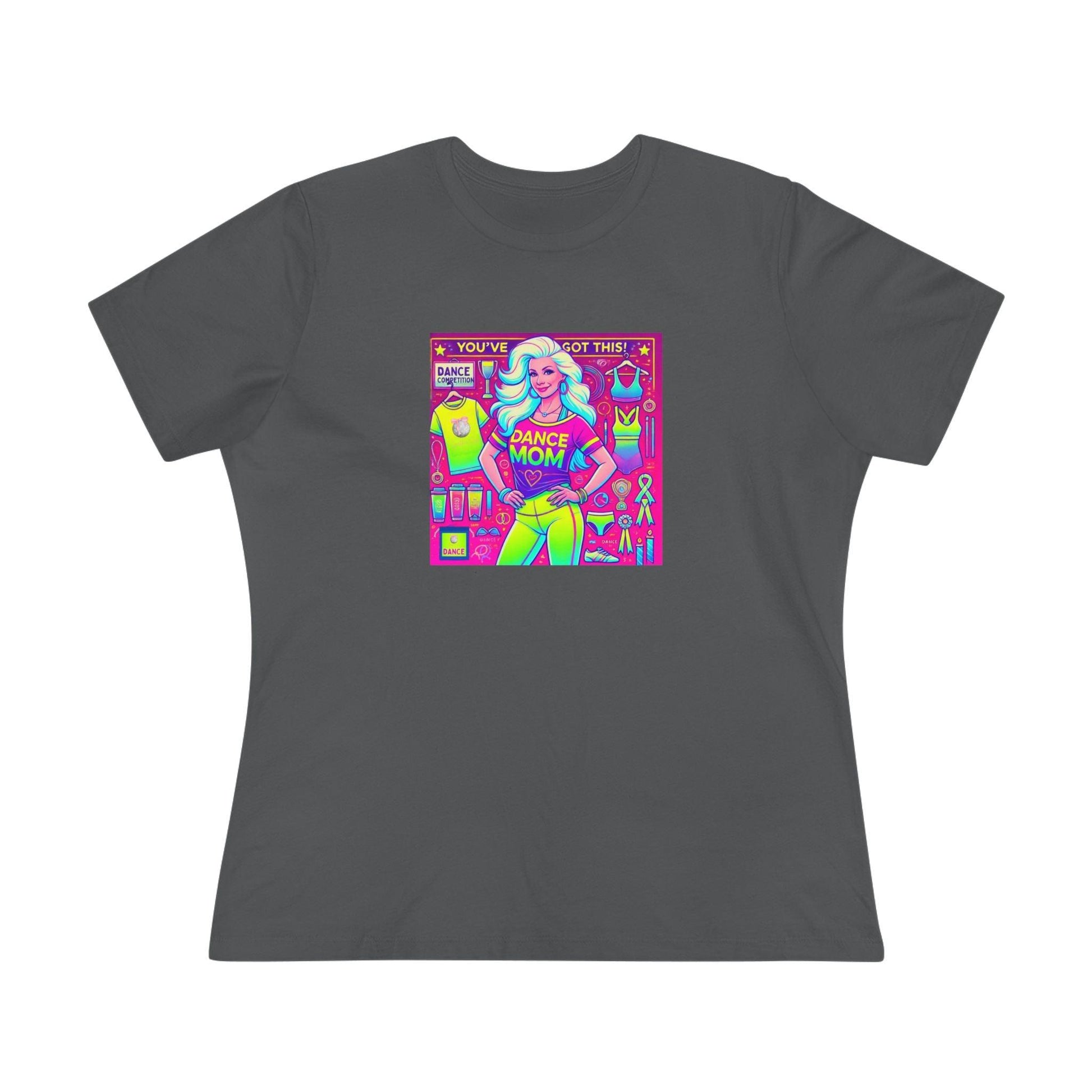 Dance Mom Magic (White Hair) - A Colorful Celebration 🌈 - Women's Softstyle Tee - Whippie's