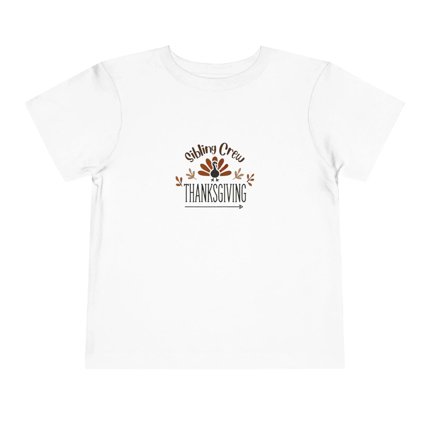 Thanksgiving Sibling Crew - Toddler Short Sleeve Tee - Whippie's