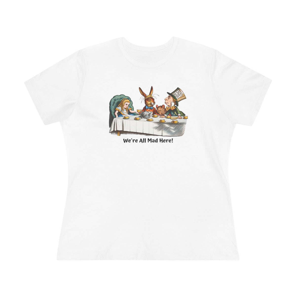 Alice in Wonderland Shirt | We're All Mad Here Mad Tea Party Tee