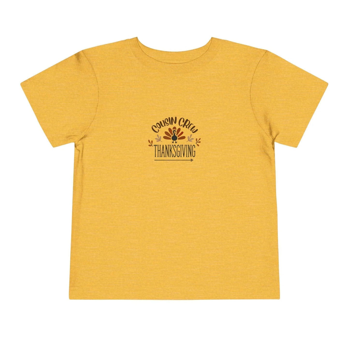 Thanksgiving Cousin Crew - Toddler Short Sleeve Tee - Whippie's