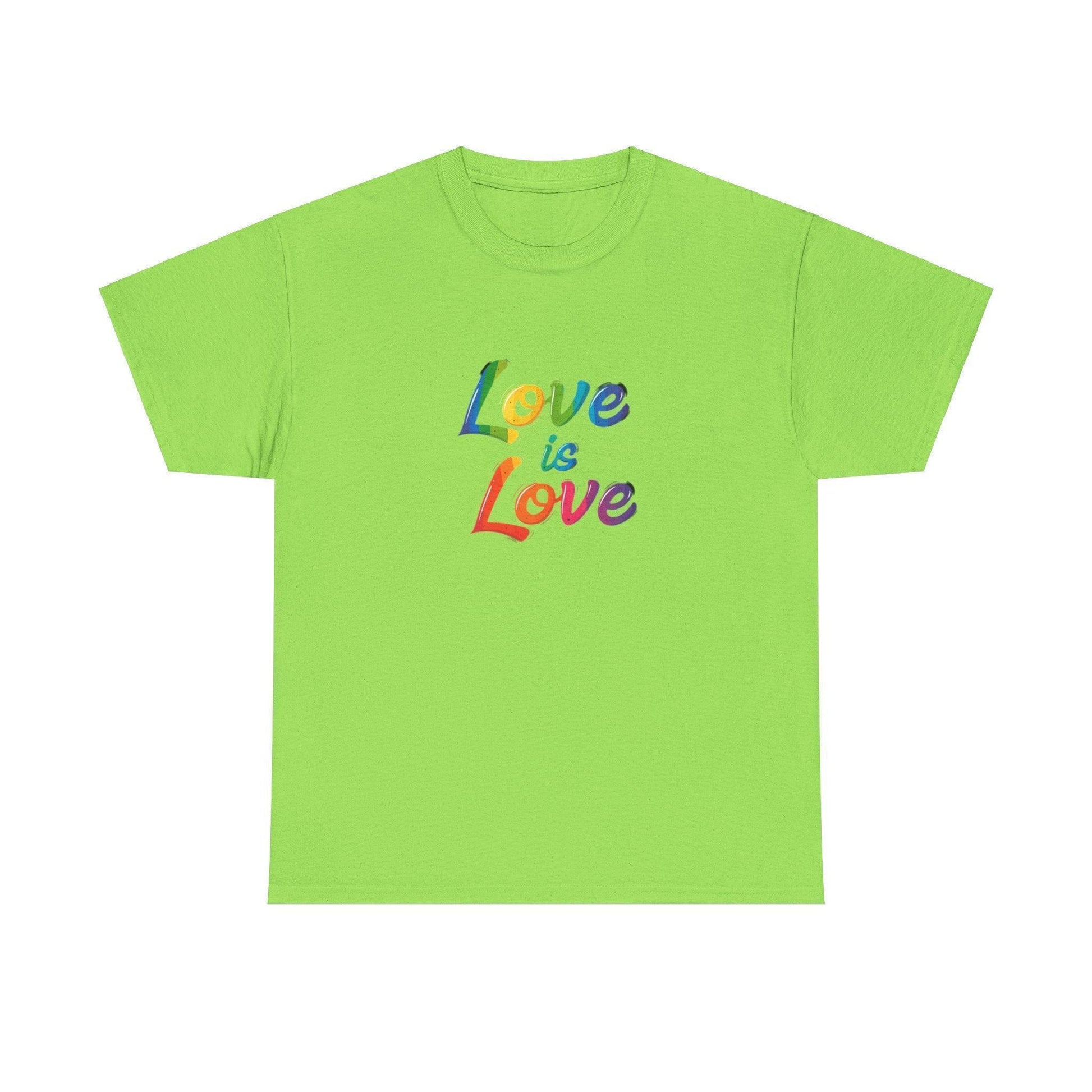 Love is Love Unisex Tee ❤️🌈 - Whippie's
