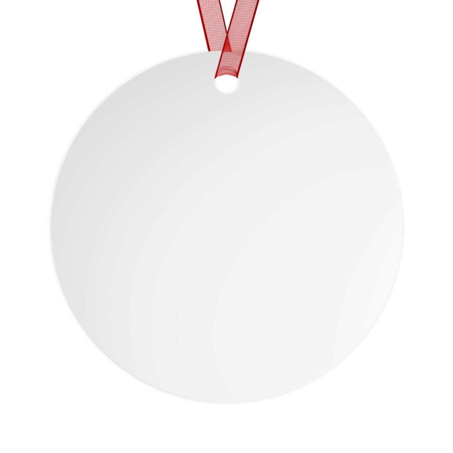 Floral Letters: Letter I - Metal Christmas Ornament - Whippie's