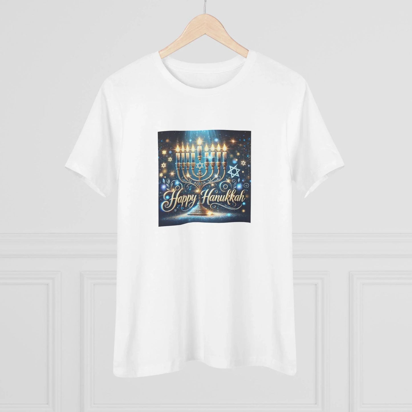 Happy Hanukkah - Women's Tee - Whippie's