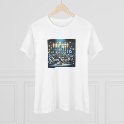 Happy Hanukkah - Women's Tee - Whippie's