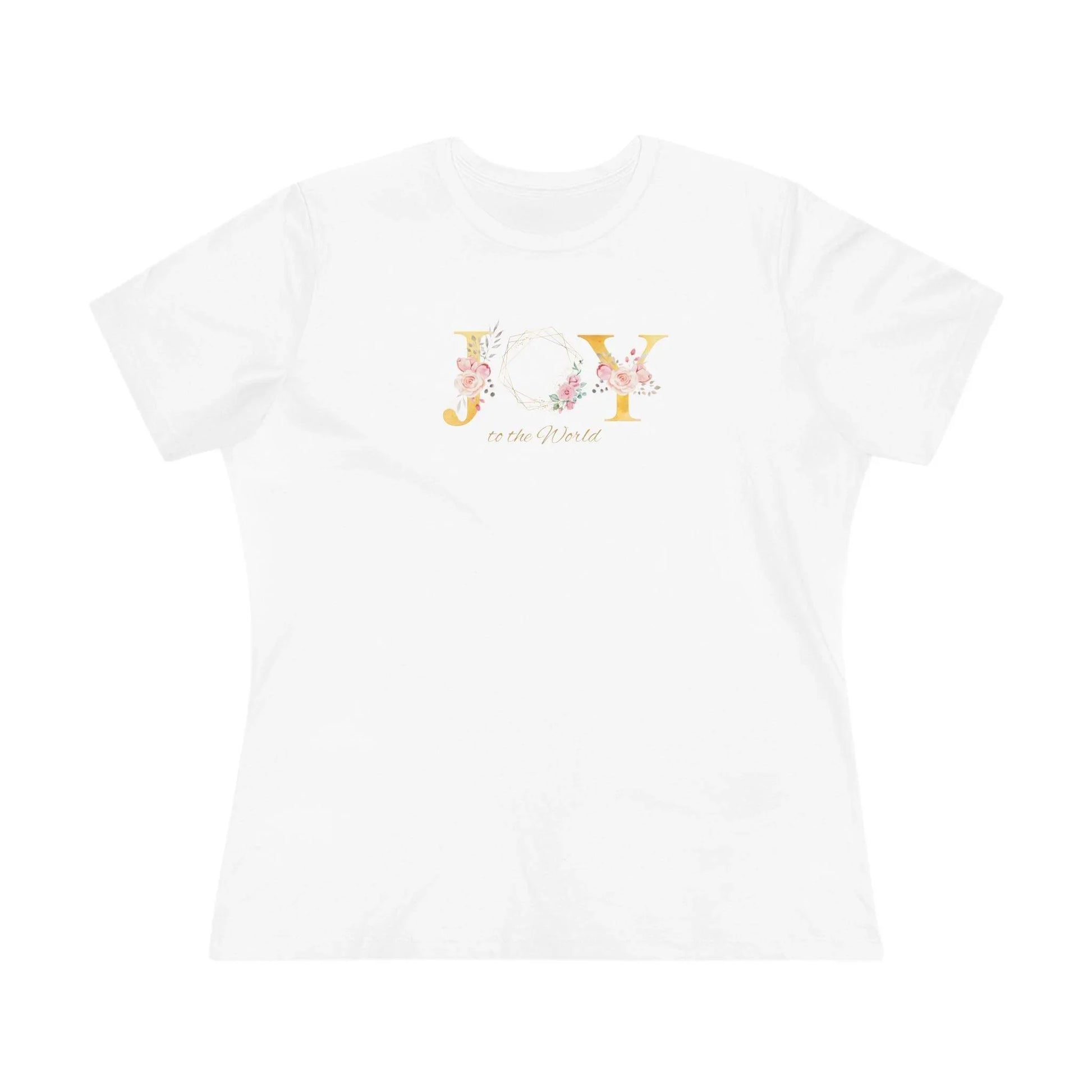 JOY to the World Women's Softstyle T-Shirt 🎄🌎💐 ✨ - Whippie's