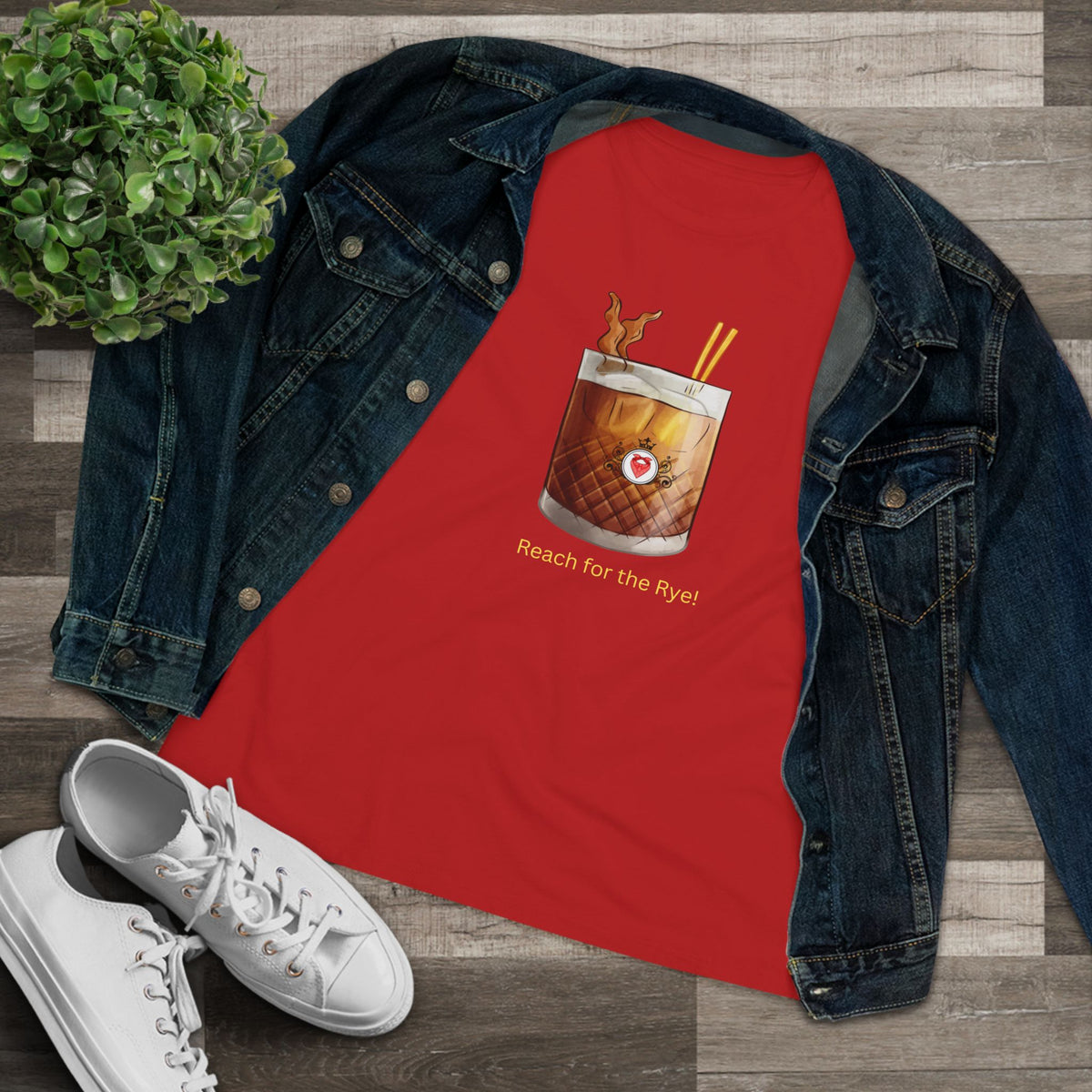Reach for the Rye Cocktail Shirt