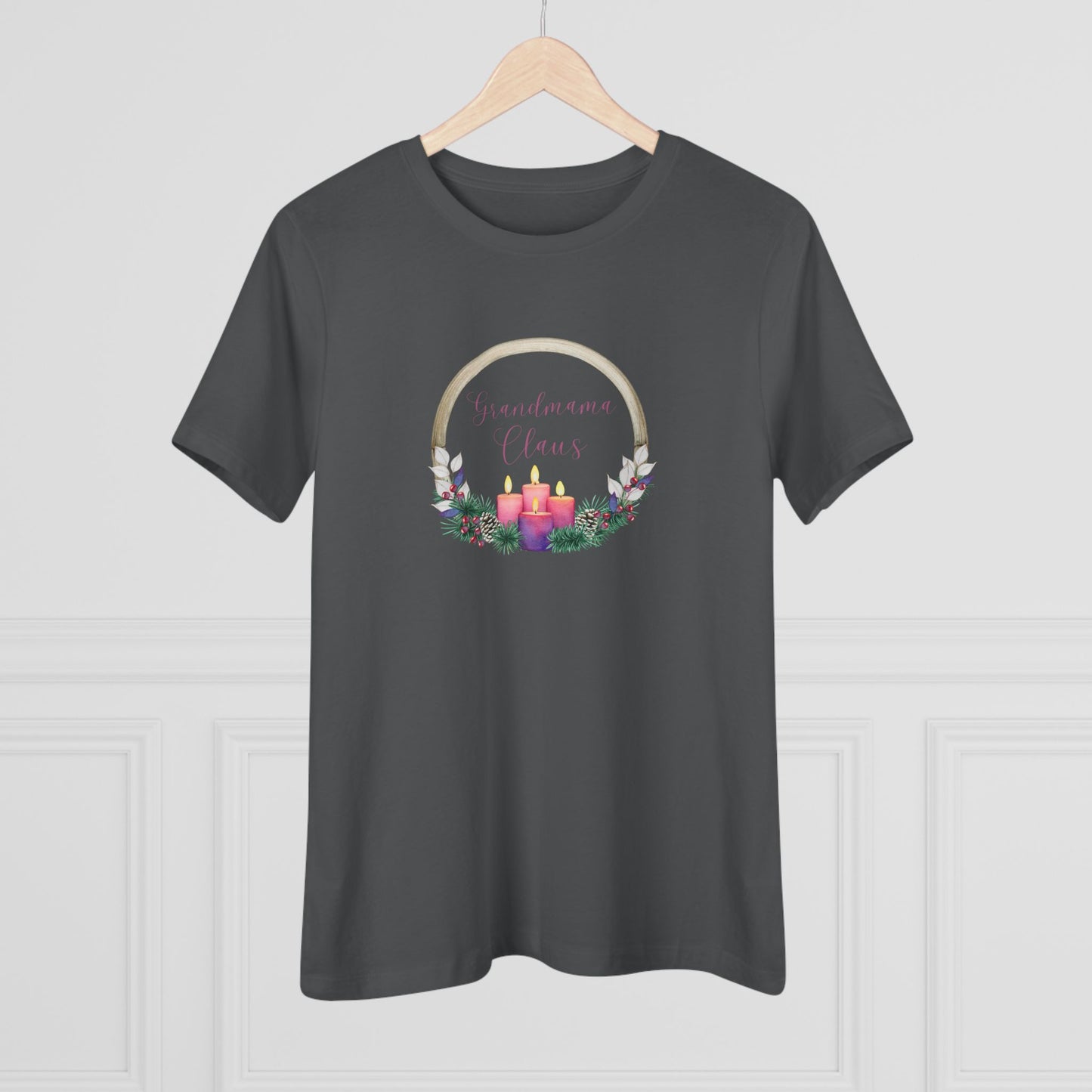 Grandmama Claus Tee - The Heart of Christmas Women's Tee