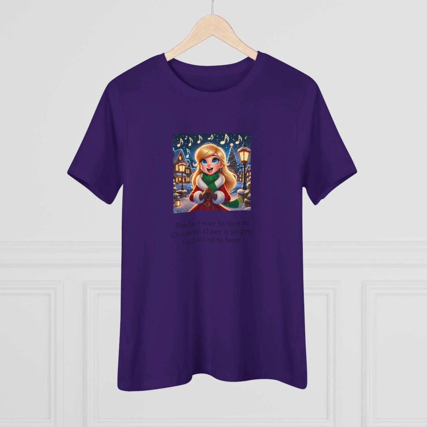 Caroler - Christmas Cheer - LBH Girl - Women's Softstyle Tee - Whippie's