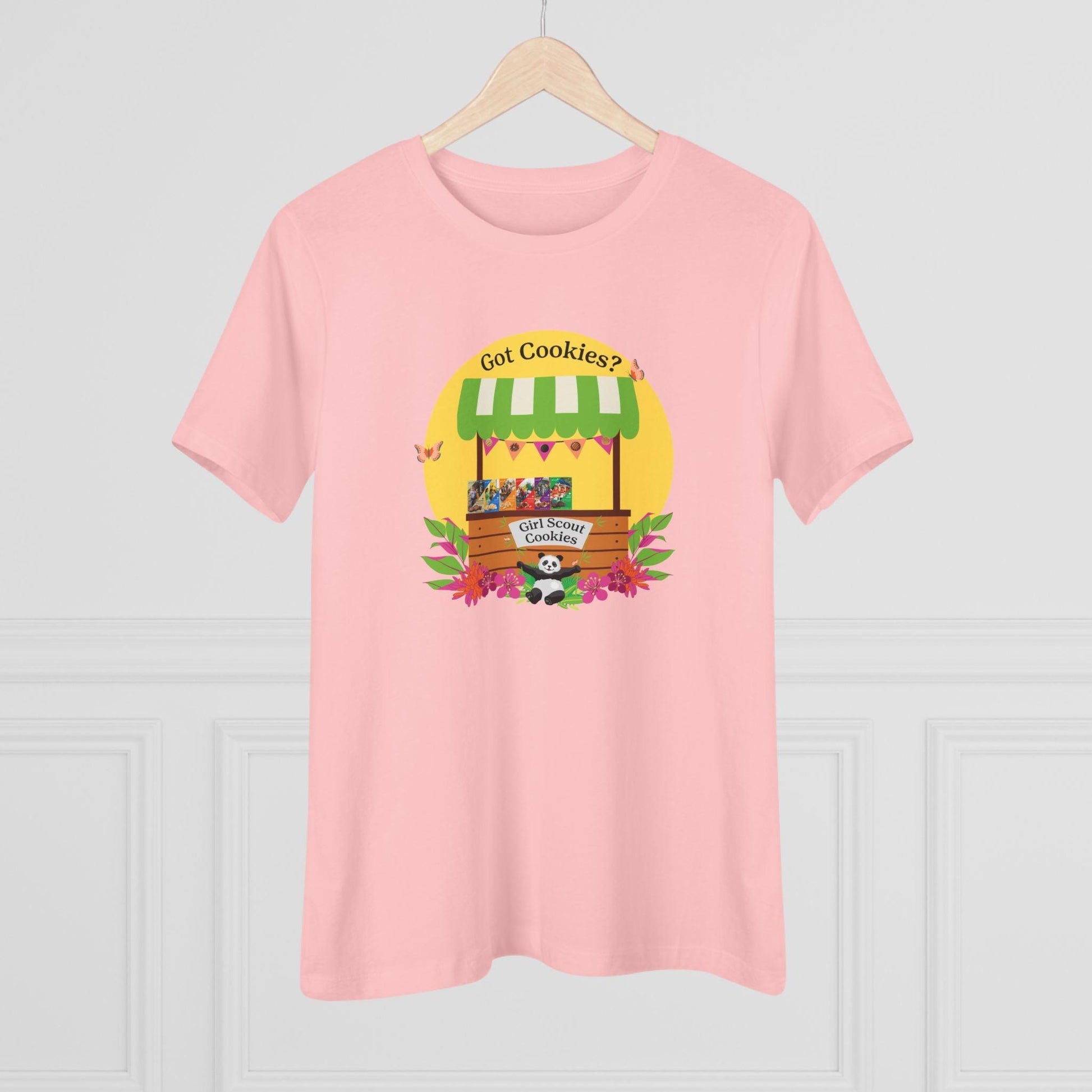 Got Cookies? Women's Tee - Support Your Local Girl Scout! 🍪🐼 - Whippie's