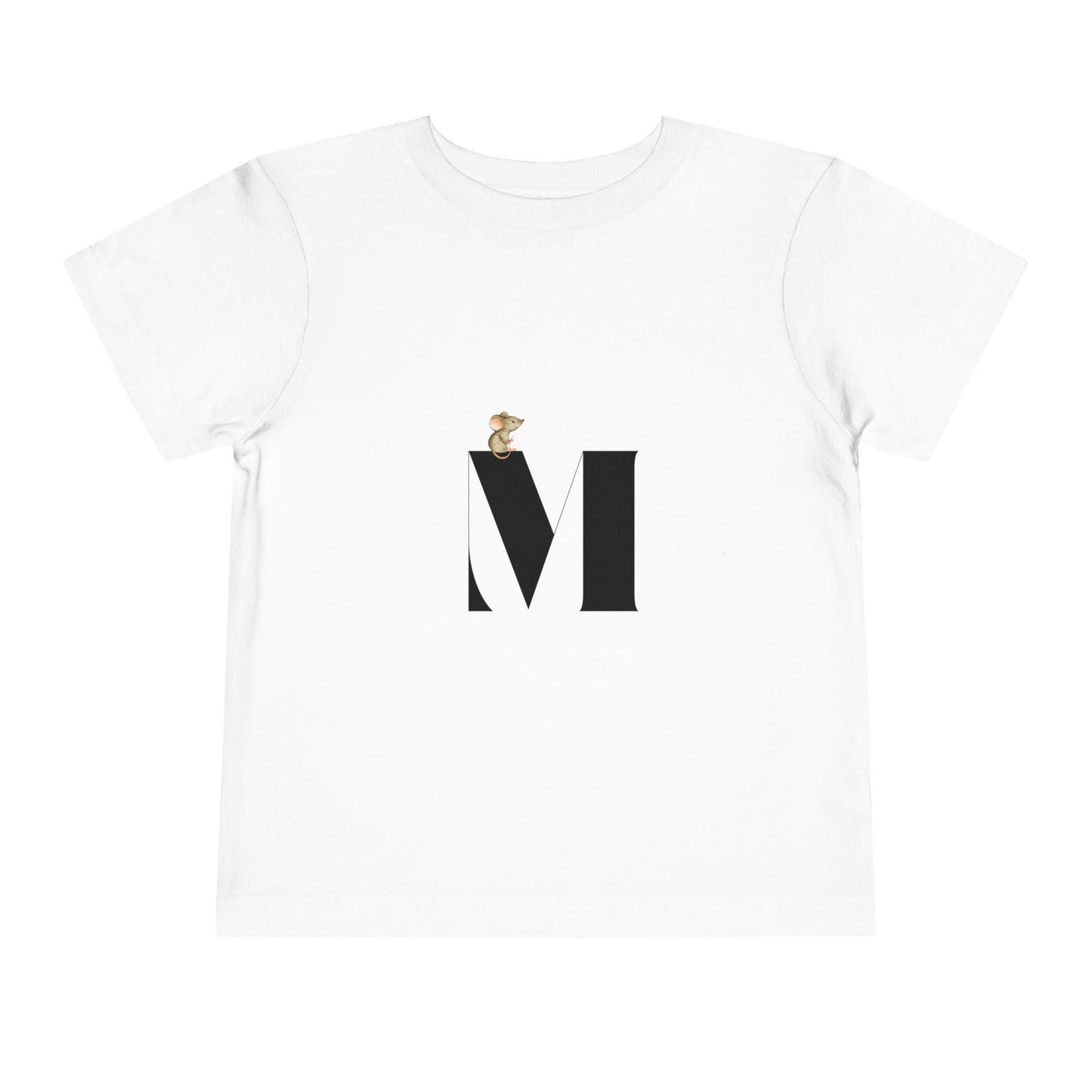 Alphabet Adventures: Letter M - Mouse Toddler T-shirt - Whippie's