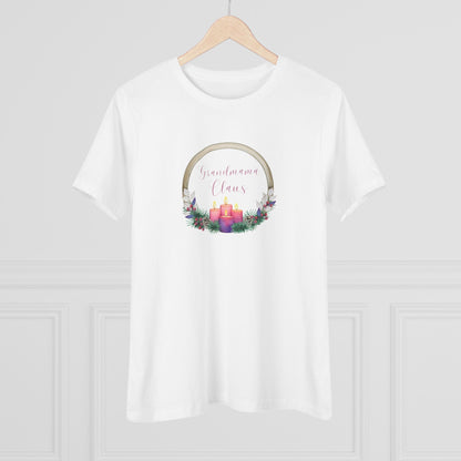 Grandmama Claus Tee - The Heart of Christmas Women's Tee