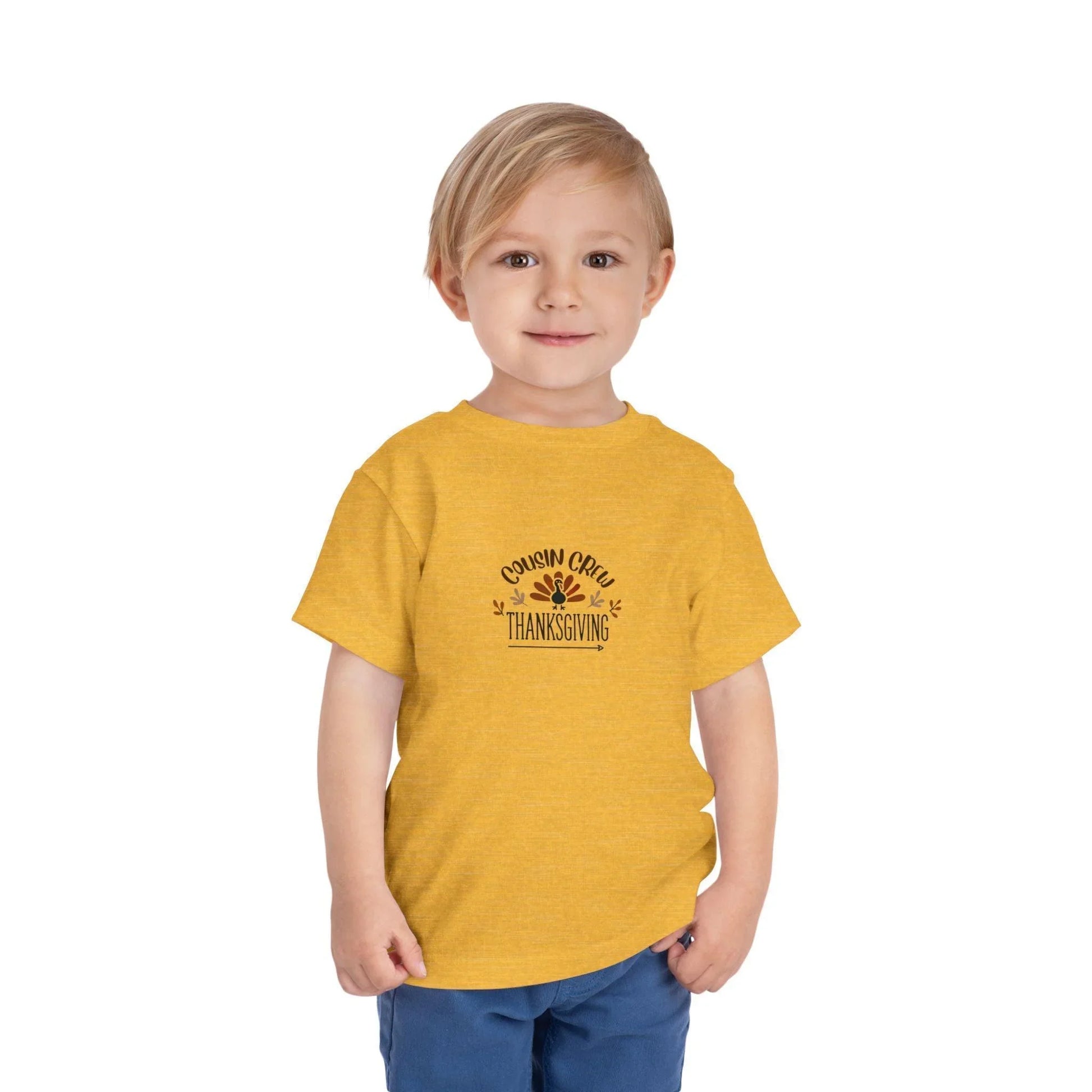 Thanksgiving Cousin Crew - Toddler Short Sleeve Tee - Whippie's