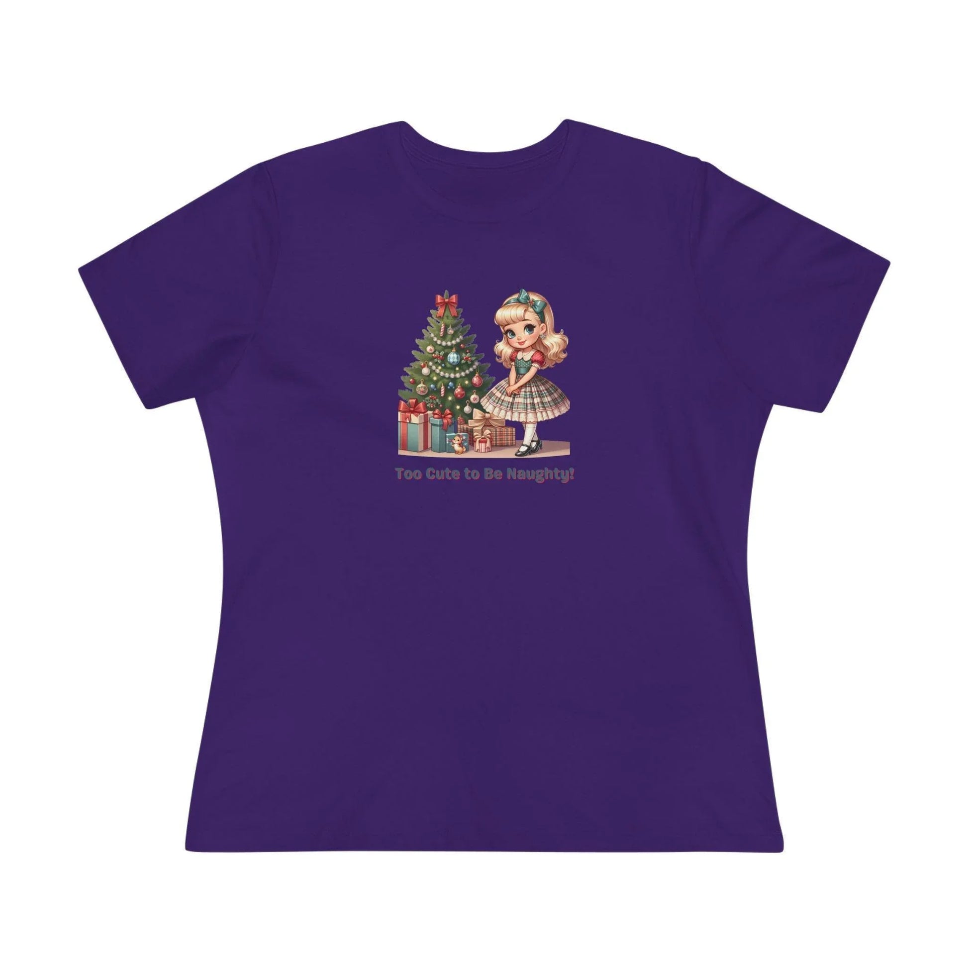 Too Cute to be Naughty - Women's Softstyle Tee - Whippie's