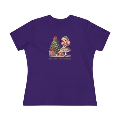 Too Cute to be Naughty - Women's Softstyle Tee - Whippie's
