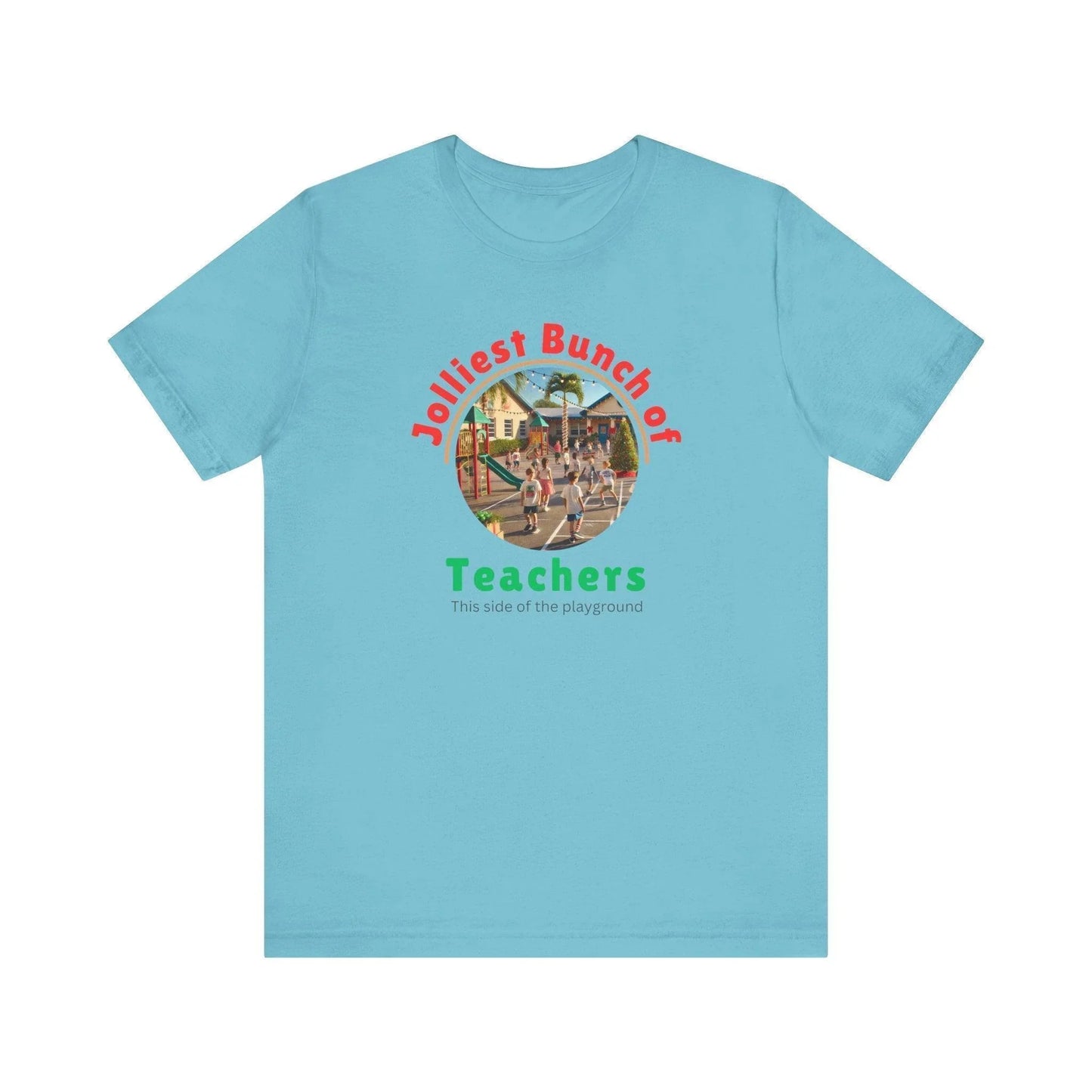 🌴 Jolly Bunch of Teachers ☀️ Unisex Jersey Tee 🧑‍🏫 - Tropical Winter - Whippie's