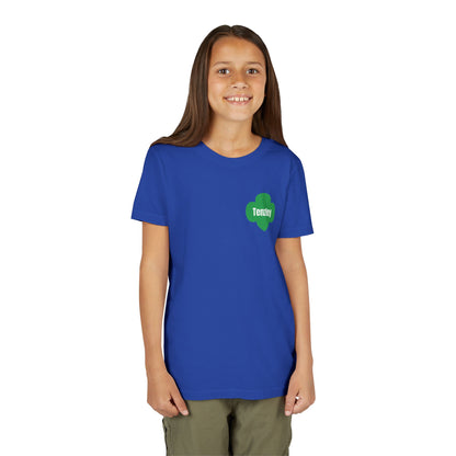Personalized Girl Scout Trefoil Troop Tee | Girls Lead the Way -Youth