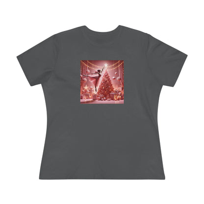 Pink Leap into the Holidays - Women's Softstyle Tee - Whippie's