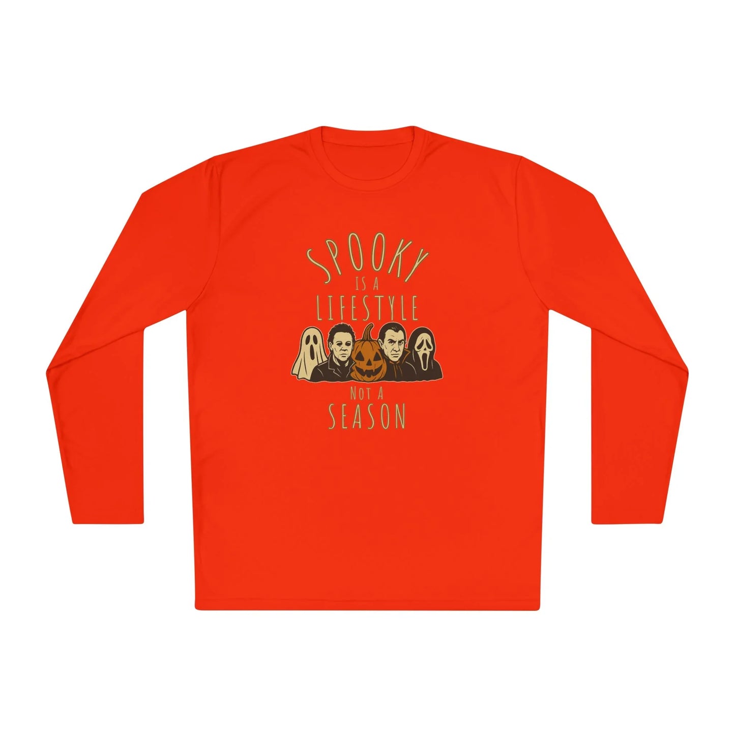 Spooky Is A Lifestyle: Classic Horror Icons Unisex Long Sleeve Tee - Whippie's