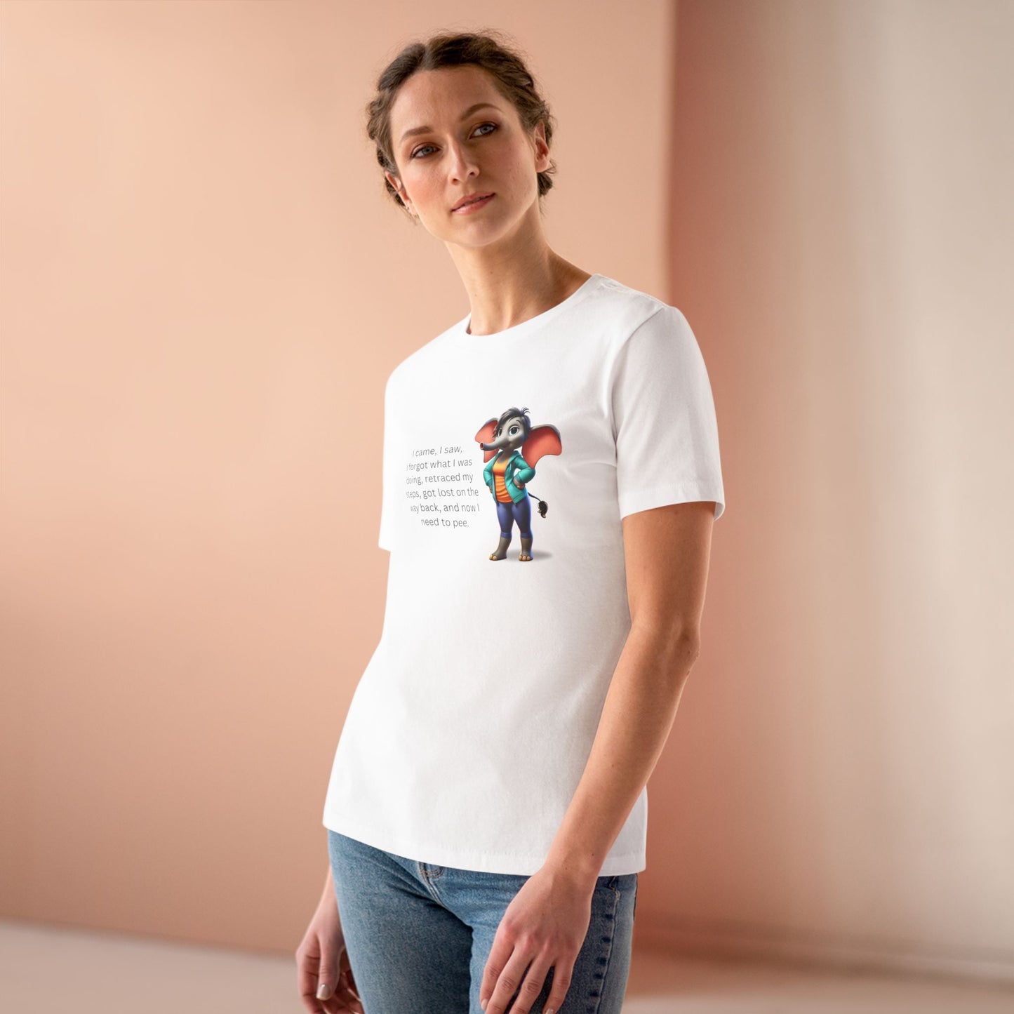 "I Came, I Saw..." Mom Brain - Women's Tee