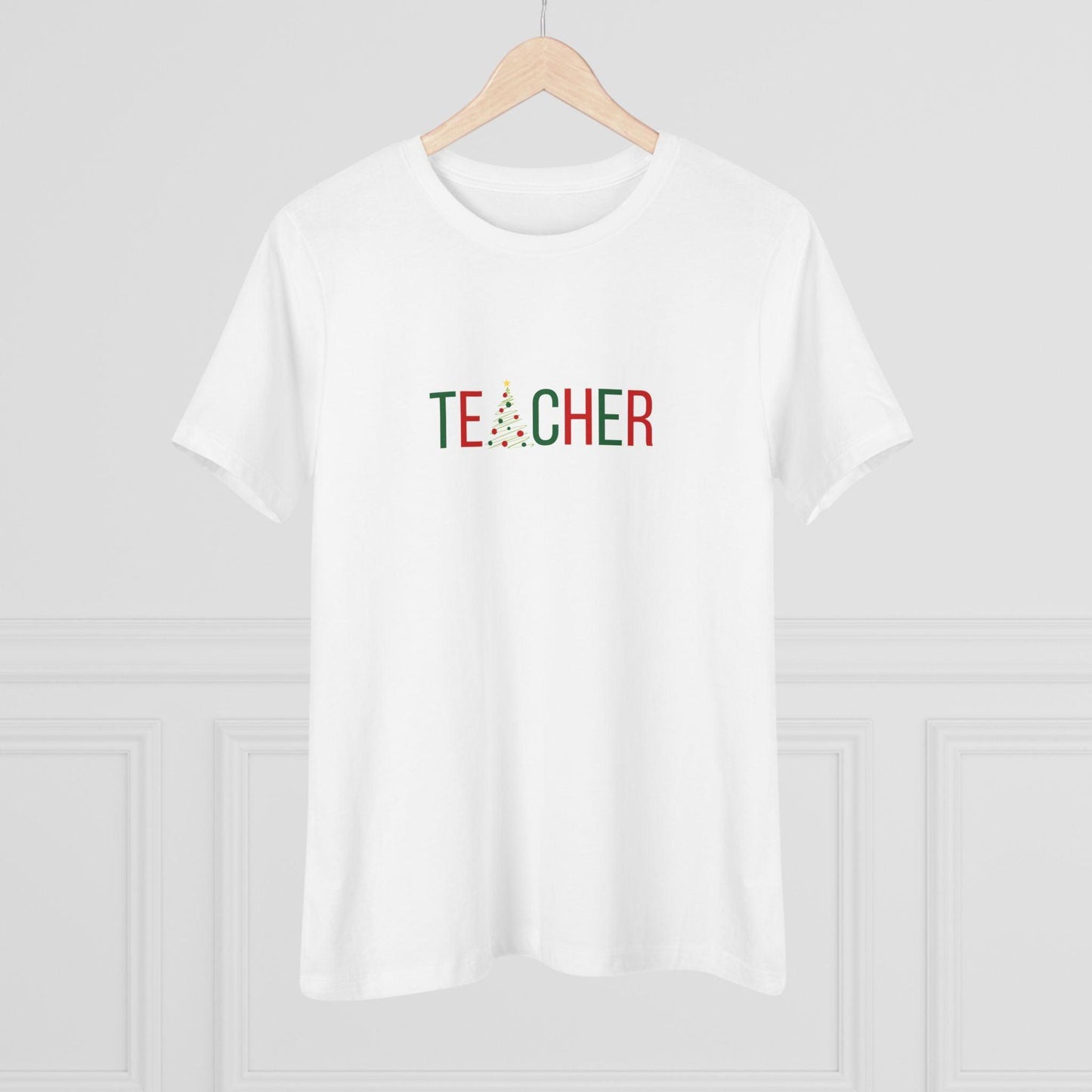 T🎄ACHER Unisex Tee - Happy Holidays from Your Favorite Teacher! 🎁 Women's Softstyle Tee - Whippie's
