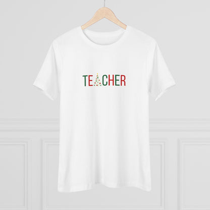 T🎄ACHER Unisex Tee - Happy Holidays from Your Favorite Teacher! 🎁 Women's Softstyle Tee - Whippie's