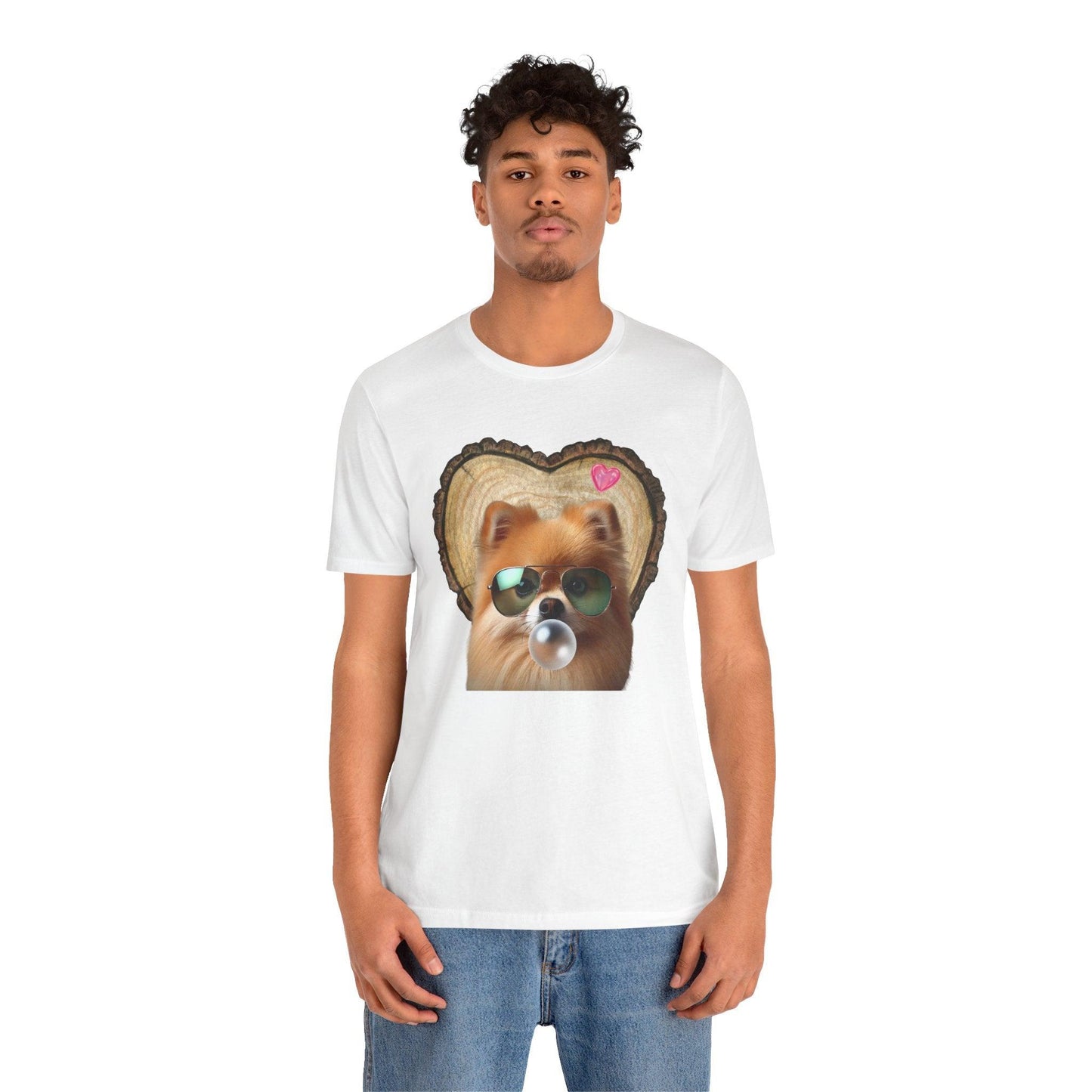 Pom Love Unisex Jersey Tee - 🐶💖 Spread the Pom Love! 💖🐶 - Whippie's