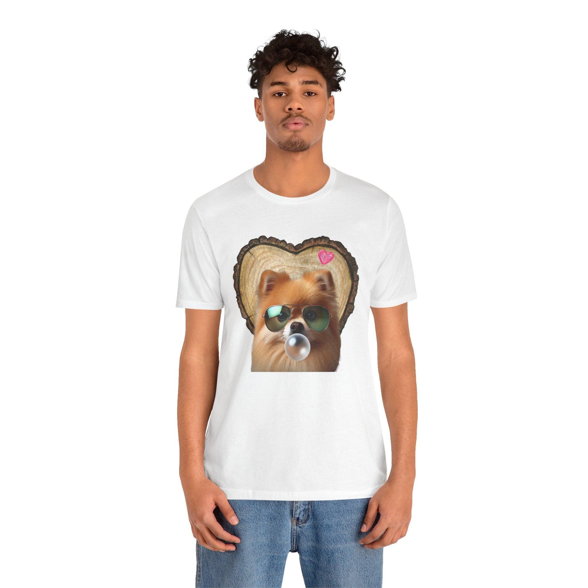 Pom Love Unisex Jersey Tee - 🐶💖 Spread the Pom Love! 💖🐶 - Whippie's