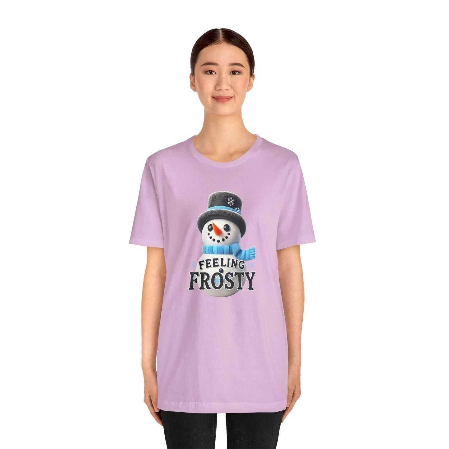 ☃️ Feeling Frosty? ❄️ Unisex Jersey Tee ✨ Embrace the winter chill! - Whippie's