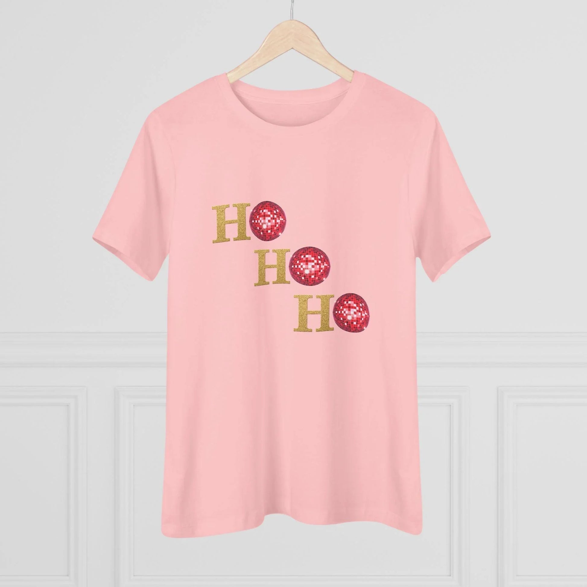 Ho Ho Ho ✨ Women's Softstyle Tee (with Disco Ball O's!) - Whippie's