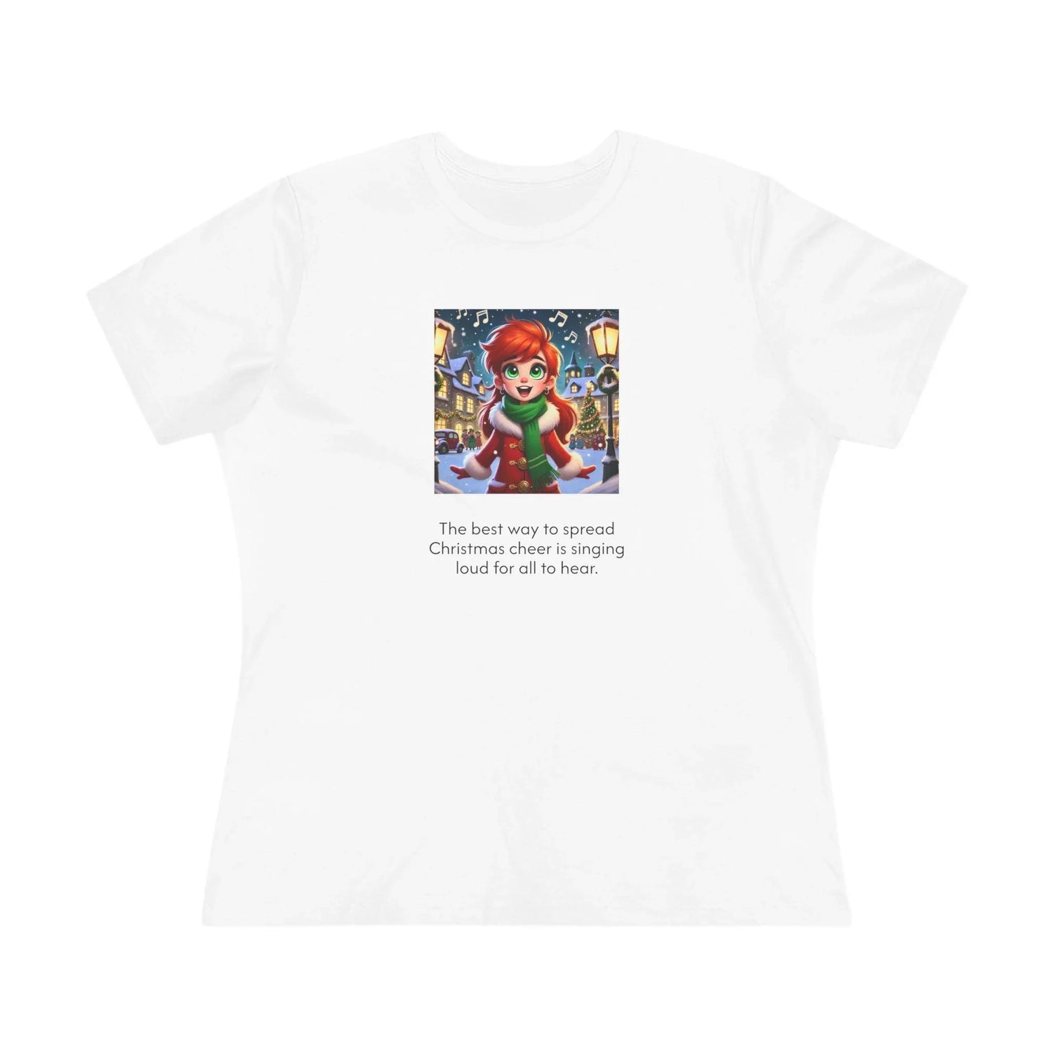 Caroler - Christmas Cheer - RHB Girl - Women's Tee - Whippie's