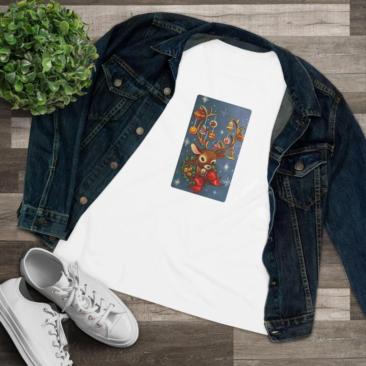 Ornamental Reindeer - Women's Tee - Whippie's