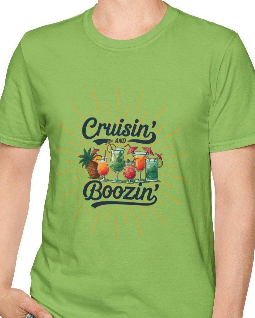 Cruisin' and Boozin Unisex Tee 🛳️🍹 - Whippie's