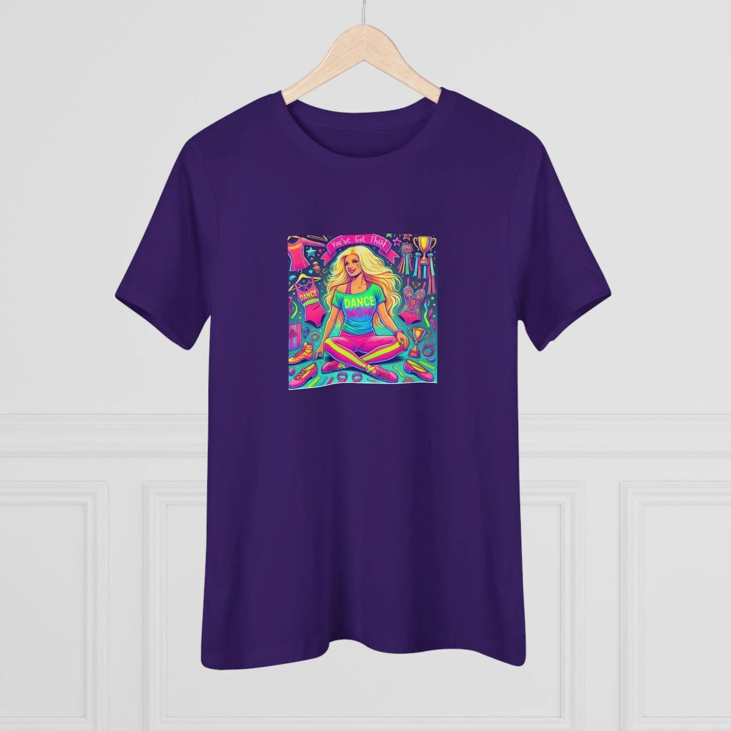 Dance Mom: You've Got This - Blonde Mom - Sitting - Women's Softstyle Tee - Whippie's