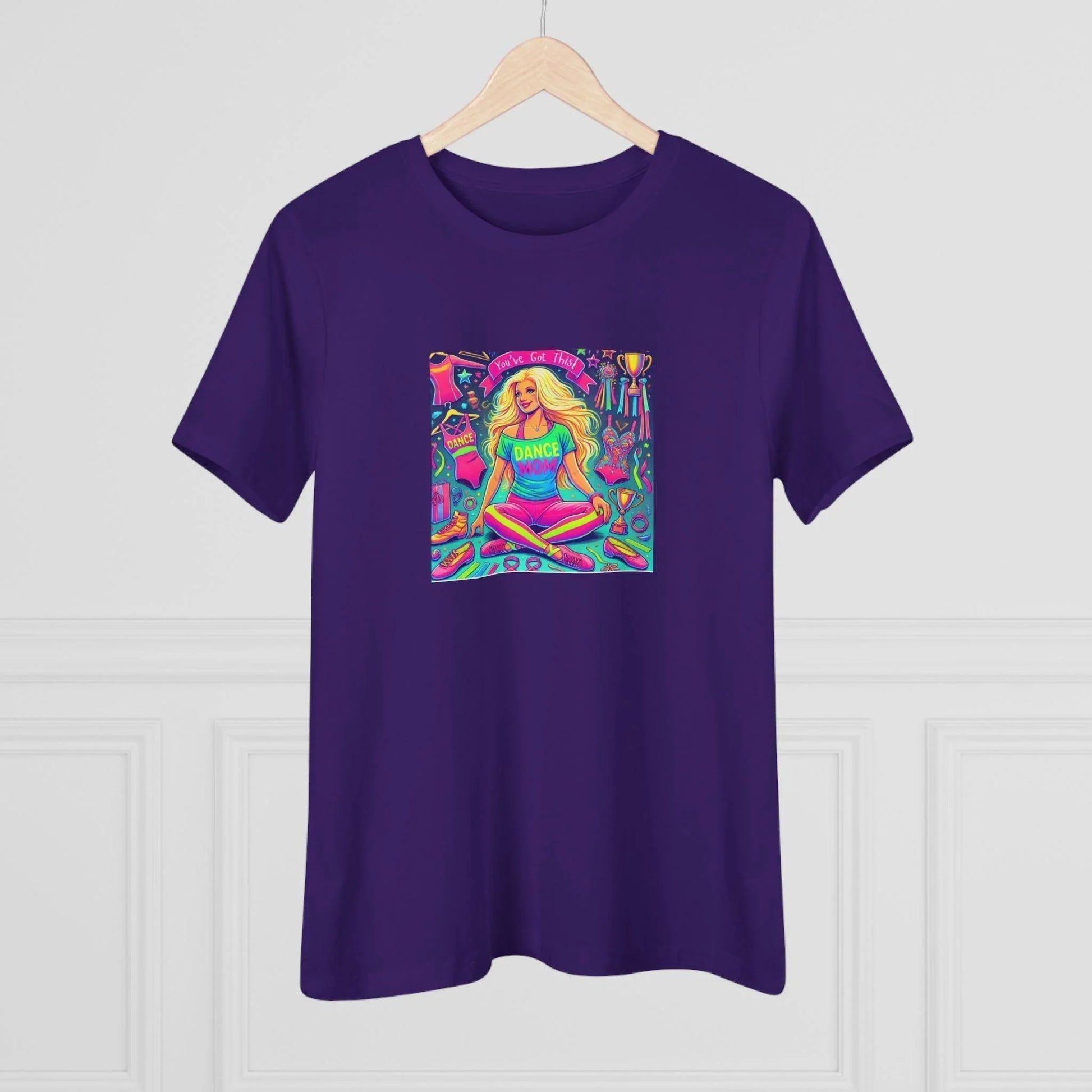 Dance Mom: You've Got This - Blonde Mom - Sitting - Women's Softstyle Tee - Whippie's
