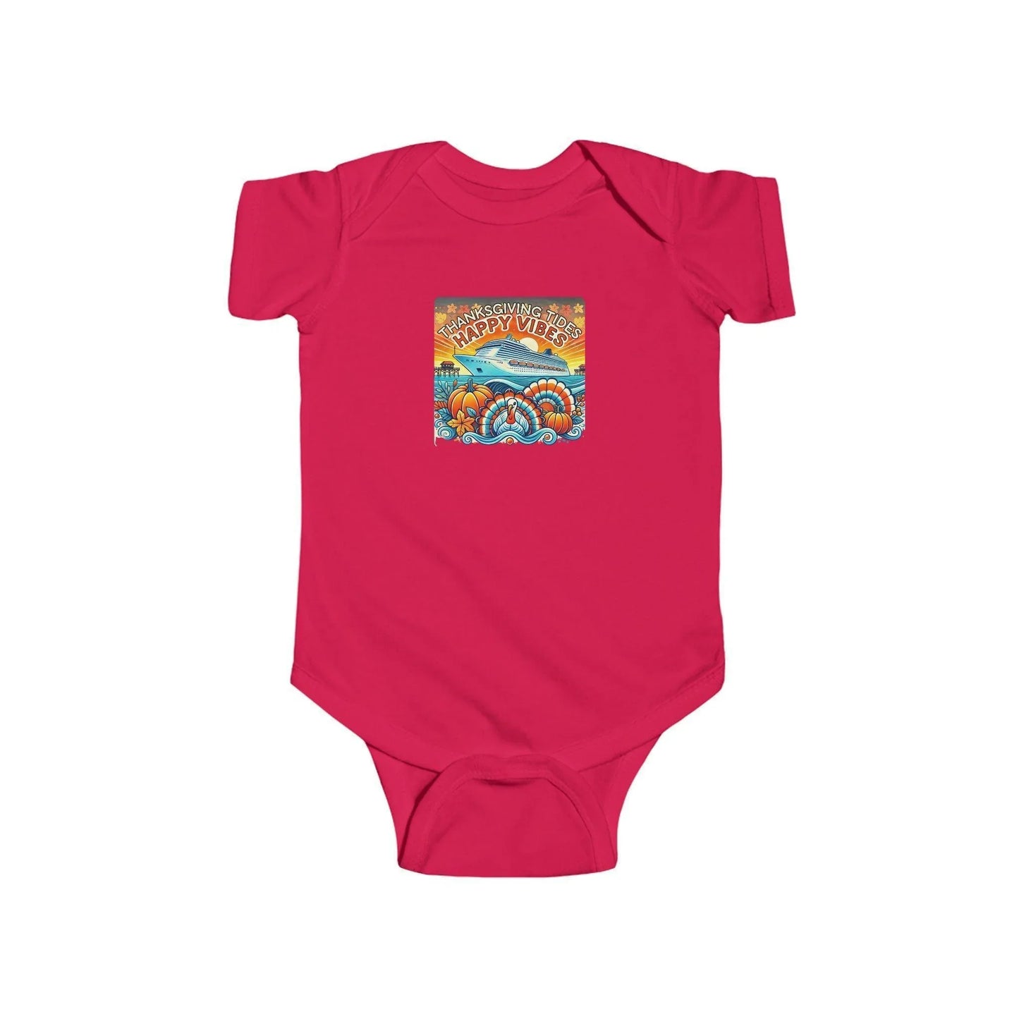 Thanksgiving Tides, Happy Vibes - Onesie - Whippie's