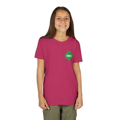 Personalized Girl Scout Trefoil Troop Tee | Girls Lead the Way -Youth