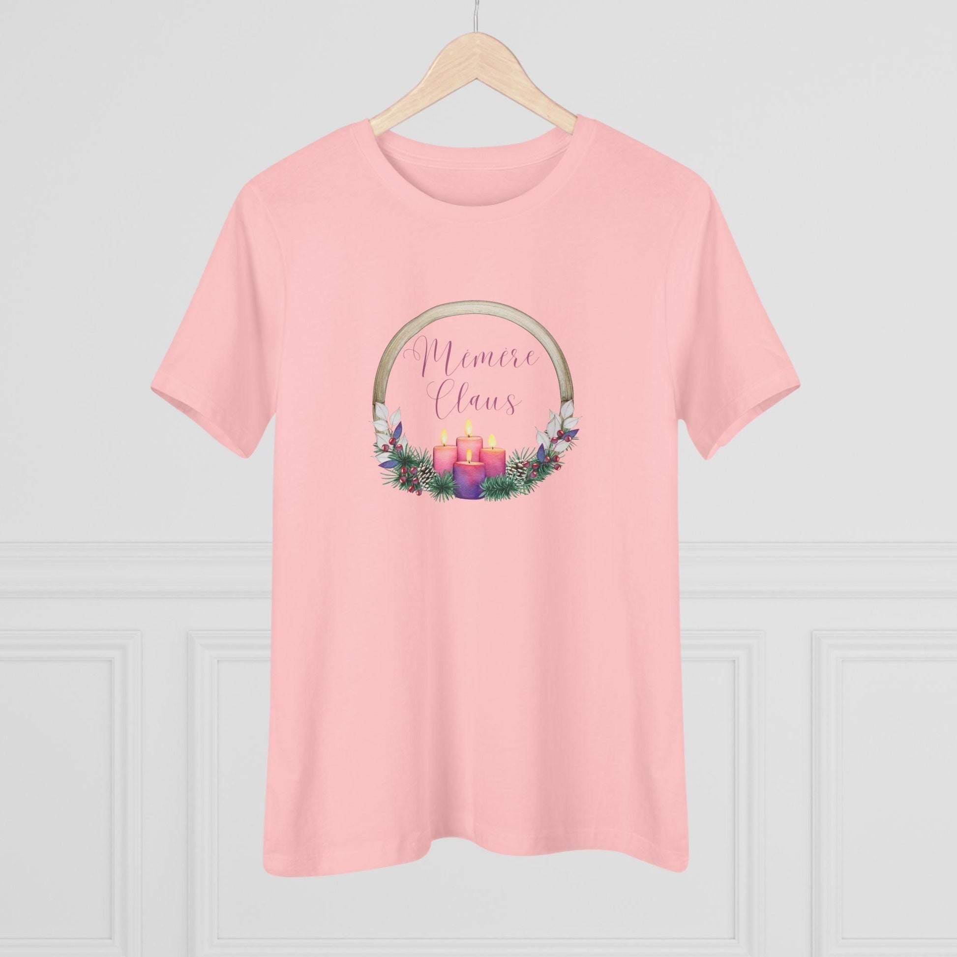 Mémère Claus - Joyeux Noël! 🤶🎄 - Women's Softstyle Tee - Whippie's