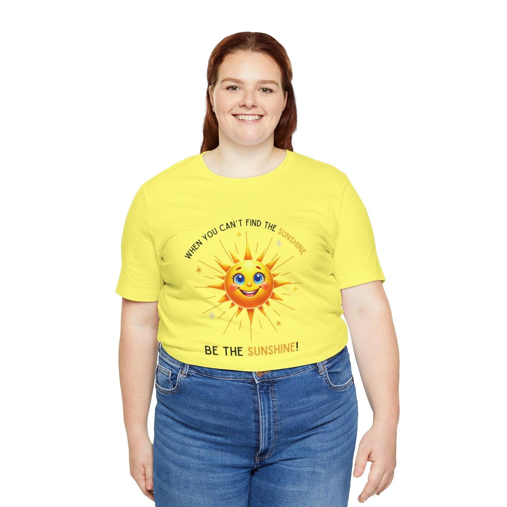Be the Sunshine - Unisex Jersey Tee - ☀️ Let Your Inner Light Shine! ☀️ - Whippie's