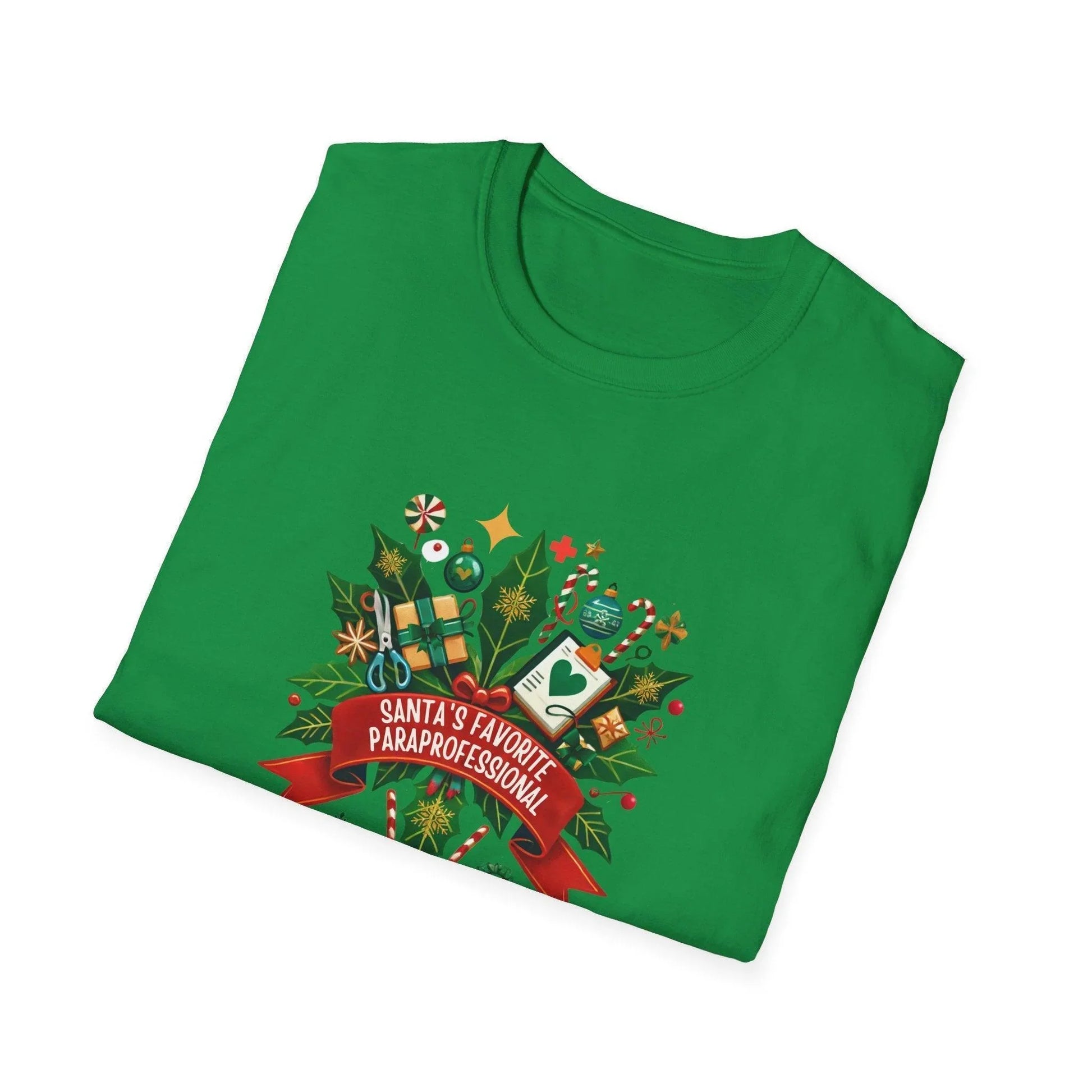 Santa's Favorite Paraprofessional Unisex Tee ✏️🎅 - Whippie's