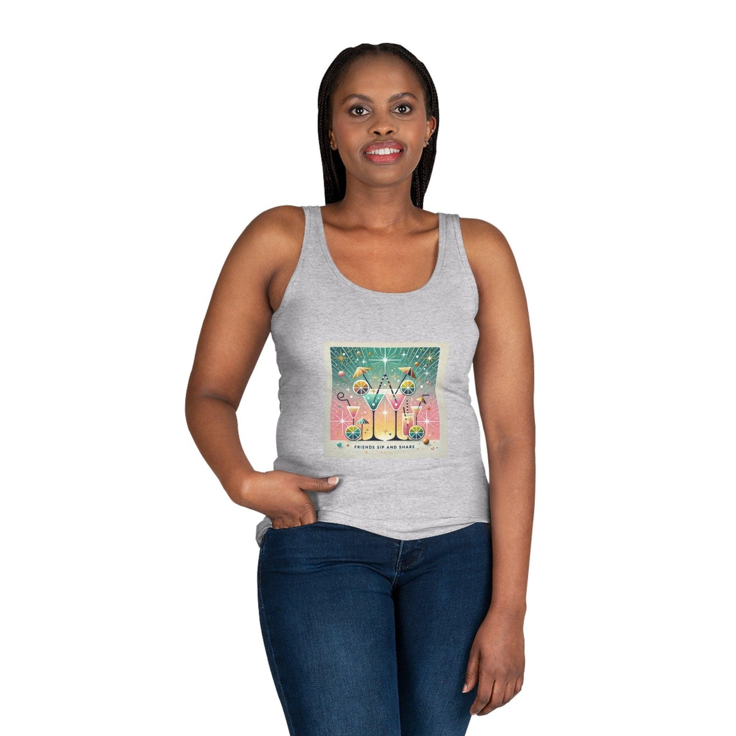 Friends Sip and Share - Women's Tank Top - Whippie's