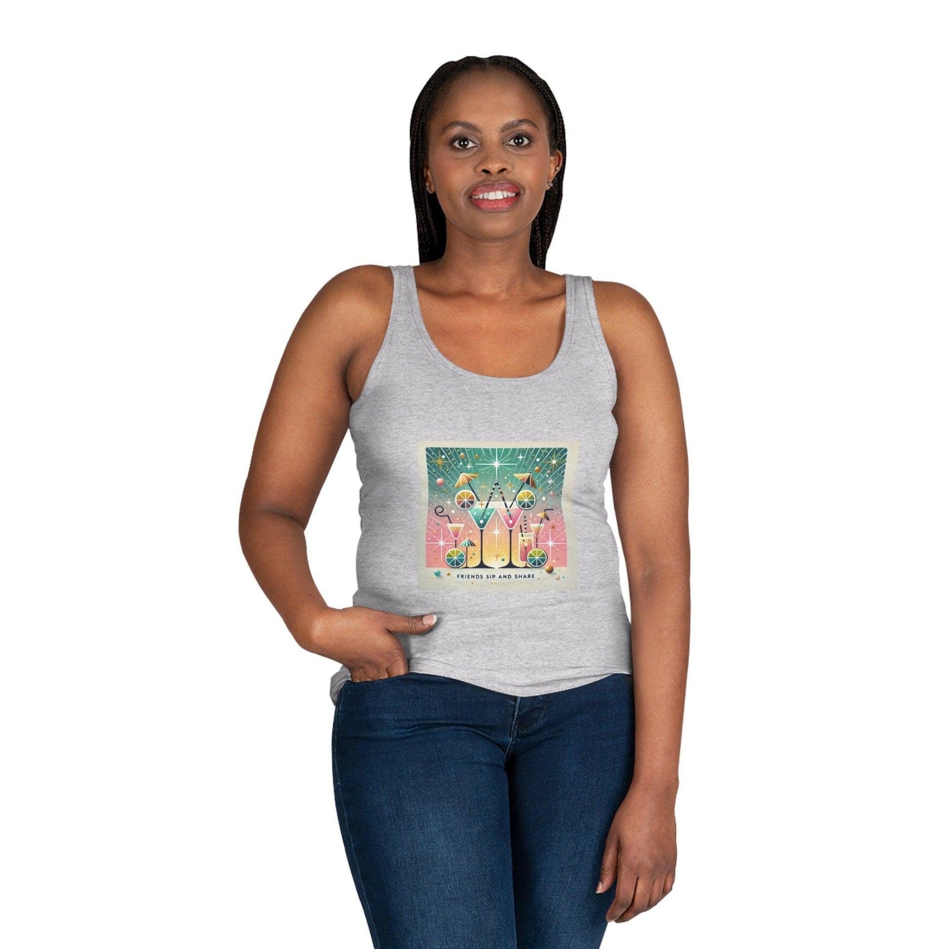 Friends Sip and Share - Women's Tank Top - Whippie's
