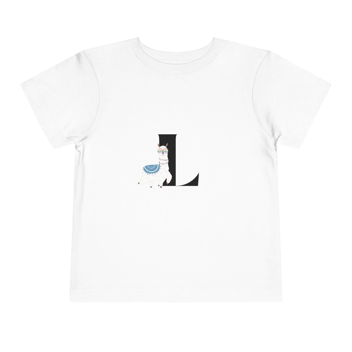 Alphabet Adventures: Letter L - Llama Toddler T-shirt - Whippie's