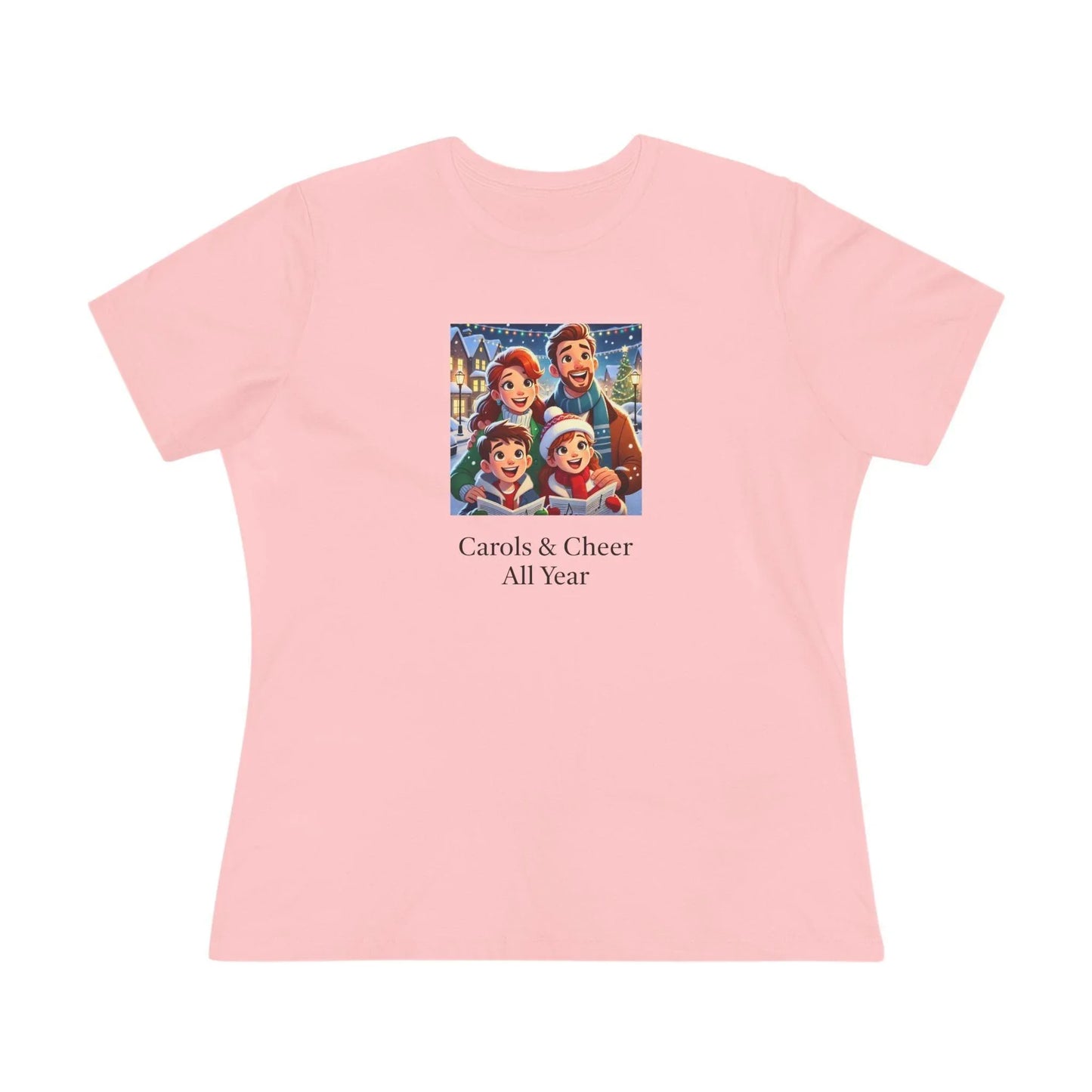 Carols & Cheer All Year - Women's Softstyle Tee - Whippie's