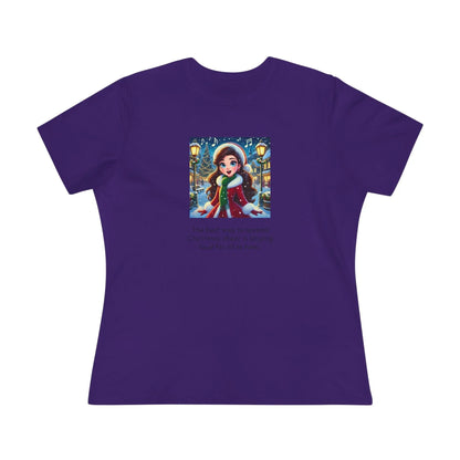 Caroler - Christmas Cheer - BHLBE Girl - Women's Tee - Whippie's