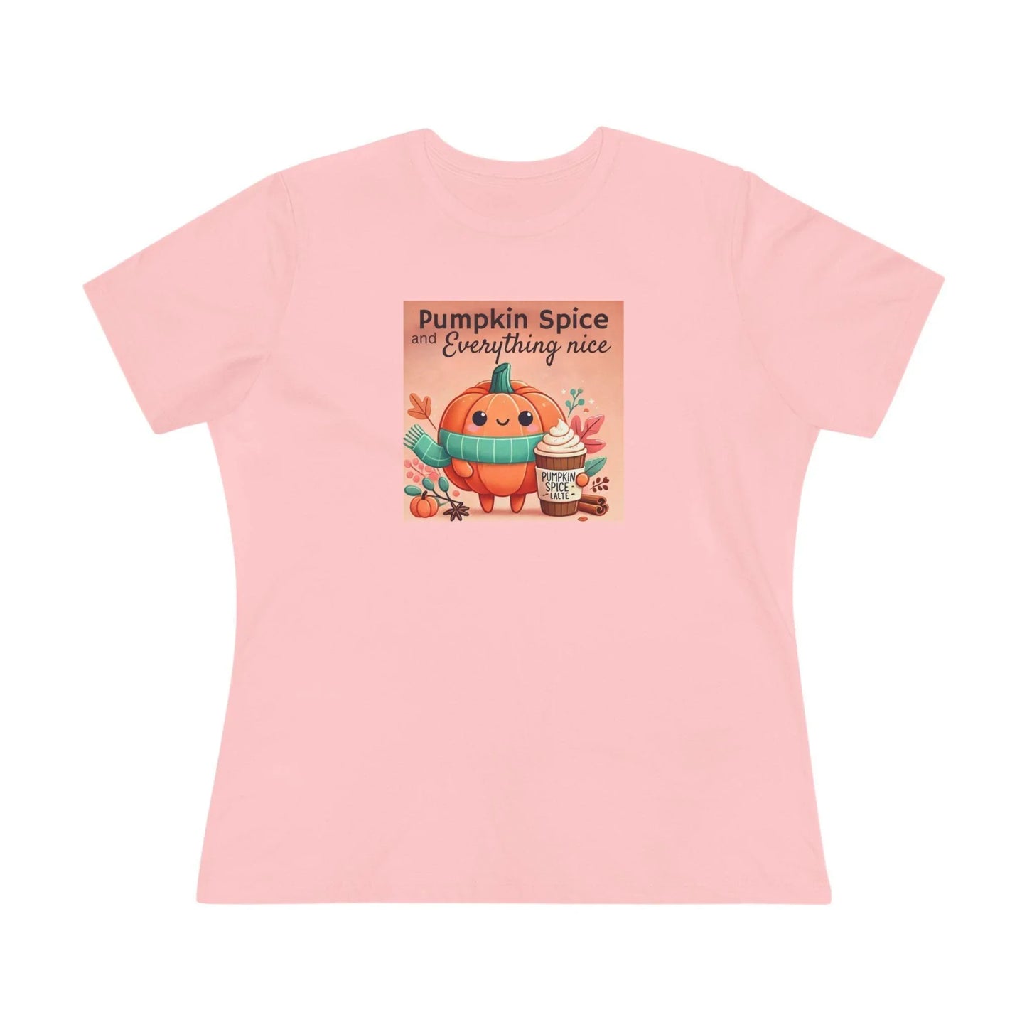 Cute Pumpkin: Pumpkin Spice and Everything Nice - Women's Softstyle Tee - Whippie's