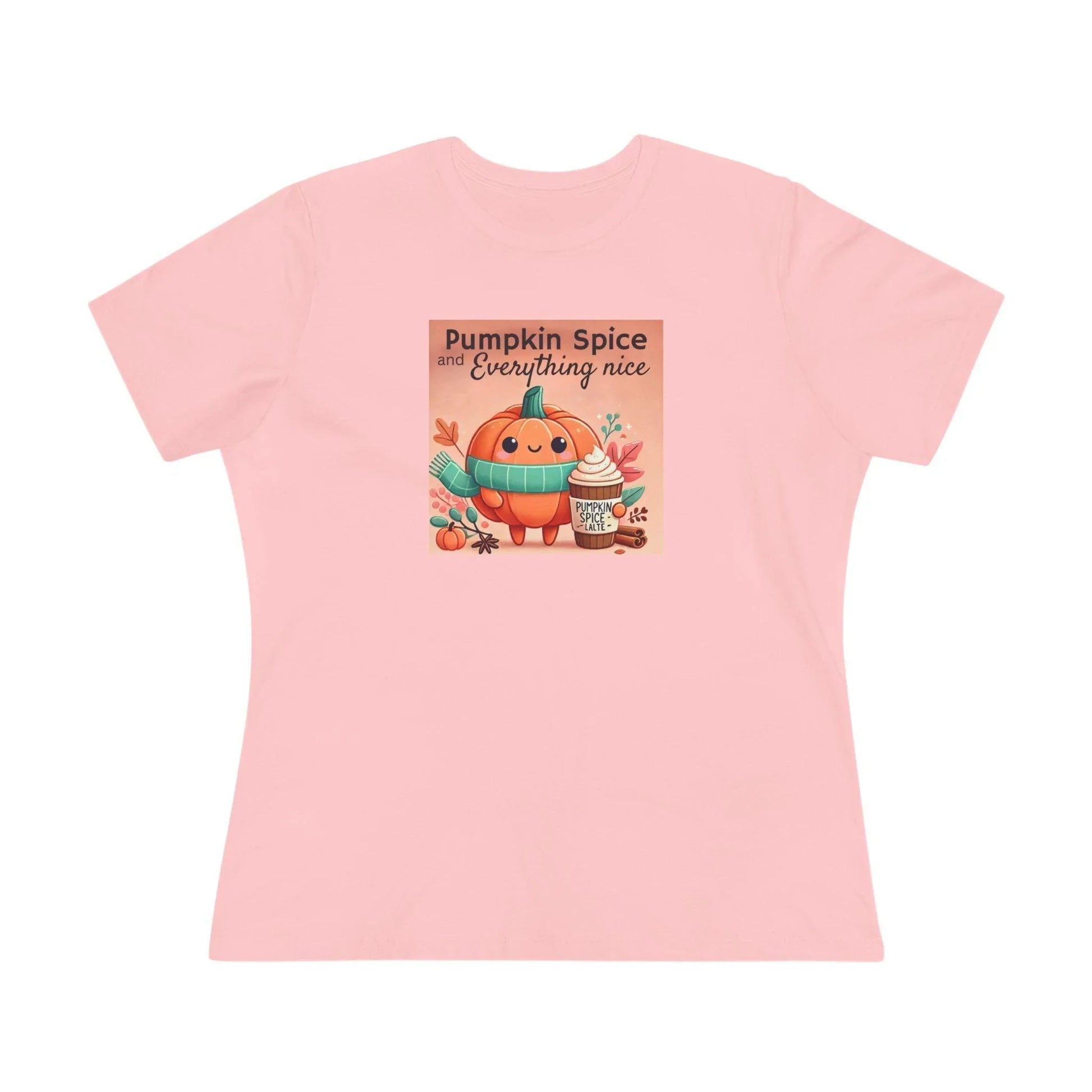Cute Pumpkin: Pumpkin Spice and Everything Nice - Women's Softstyle Tee - Whippie's