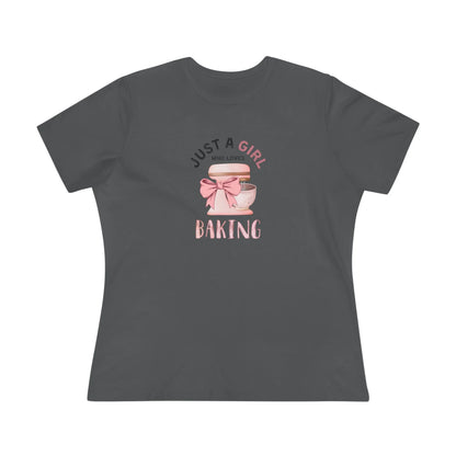 Just a Girl Who Loves... Graphic Women's Tee | Choose Your Passion 💖 - Personalizable - Whippie's