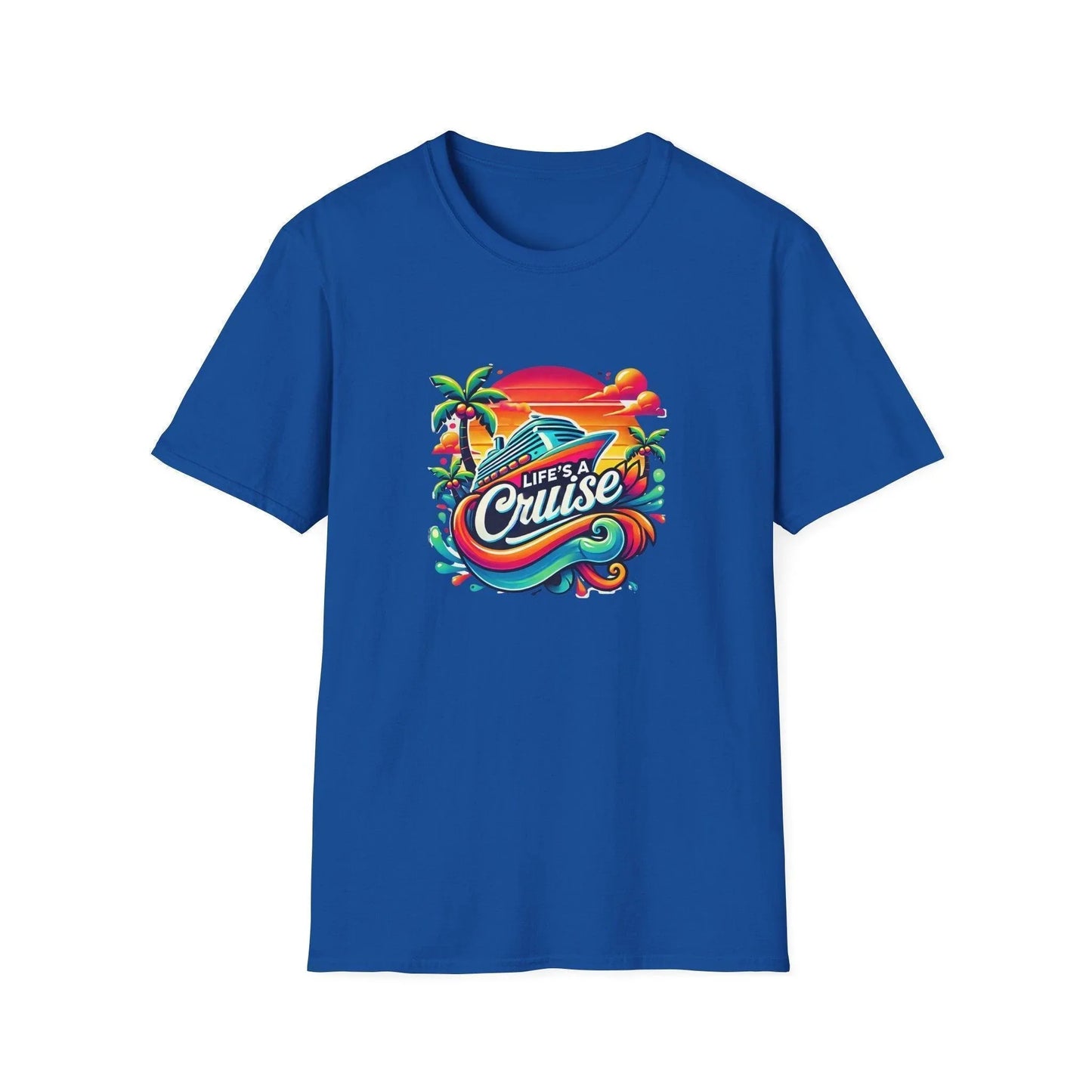 Life's a Cruise 🌊☀️🚢🌴 Unisex Tee - Whippie's
