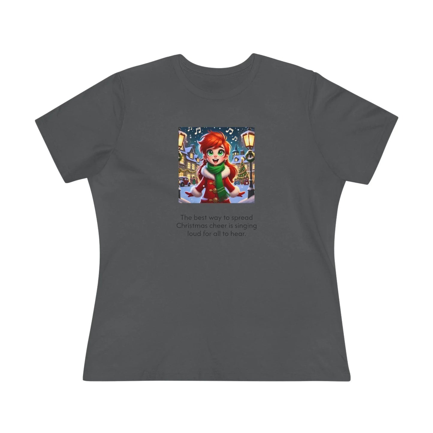 Caroler - Christmas Cheer - RHB Girl - Women's Tee - Whippie's