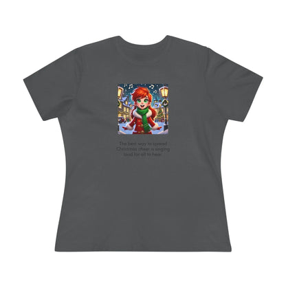 Caroler - Christmas Cheer - RHB Girl - Women's Tee - Whippie's
